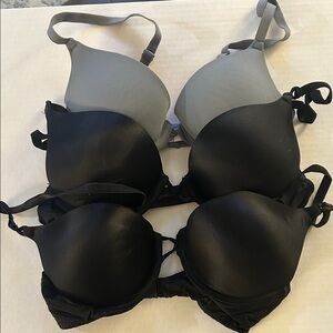 Bombshell plunge x 2 and PINK padded bra